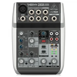 Behringer XENYX Q502usb 5 Kanal Usb Analog Mikser