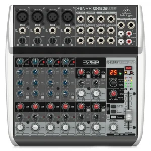Behringer XENYX QX1202usb 12 Kanal Usb Analog Mikser