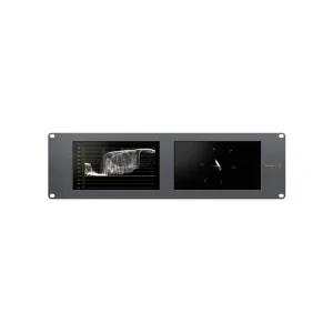 Blackmagic Design SmartScope Duo 4K Rack montajlı Çift 6G-SDI Monitör.