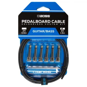 BOSS BCK-6 Pedalboard Kablo Seti