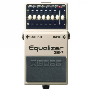 BOSS GE-7 7-BAND EQ Grafik Ekolayzer Pedalı
