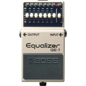 BOSS GE-7 7-BAND EQ Grafik Ekolayzer Pedalı