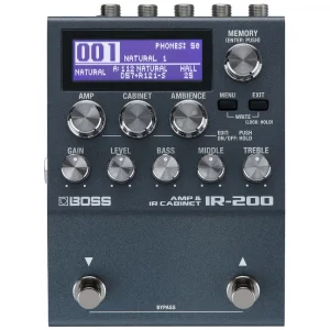 BOSS IR-200 Amfi &  Kabin Simülatör Pedalı