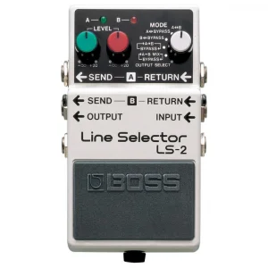 Boss LS-2 Line Selector Compact Pedalı
