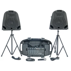 Bots LC-S200 Bavul tipi Taşınabilir Ses Sistemi, 7ch 2x10 400W 220V