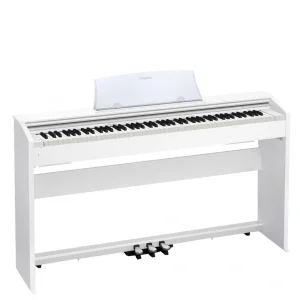 CASIO PX-770WEC2 Privia Beyaz Dijital Duvar Piyanosu (Kulaklık Hediyeli)