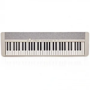 CASIOTONE CT-S1WEC 61 Tuş Piyano Stili Hassasiyetli Standart Beyaz Org (Adaptör Dahil)