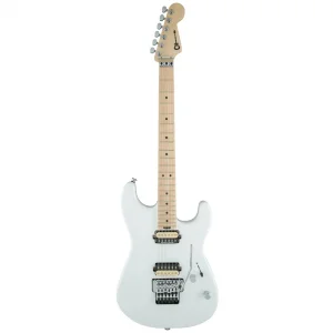 Charvel Pro Mod San Dimas Style 1 HH FR M Akçaağaç Klavye Snow White Elektro Gitar