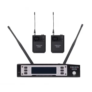 Decon DM-520T Çift Yaka Kablosuz Mikrofon Seti