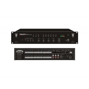 Decon DP-7245 2 Kanal preampli, 6 zone Seçici, 3 aux, Mesaj Kaydetme, 6 Line çıkış, (DP-328 ile 6 zone anons)
