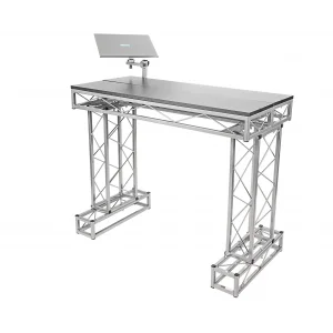 DJ TOP DESK Taşınabiir DJ Masası Laptop Üniteli