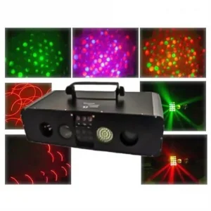 Eclips GALAXY 5 Li Led / Lazer Efekt Işık, Led/Lazer/Gobo/Strobe/Babystar (Kutusuz)