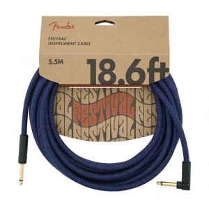 Fender 18.6 Angled Festival Pure Hemp Enstrüman Kablosu