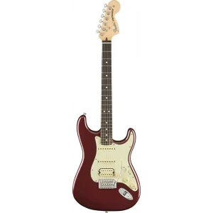 Fender American Performer Stratocaster HSS Gülağacı Klavye Aubergine Elektro Gitar