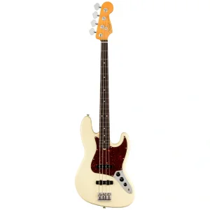 Fender American Professional II Jazz Bass Gülağacı Klavye Olympic White Bas Gitar