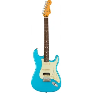 Fender American Professional II Stratocaster HSS Gülağacı Klavye Miami Blue Elektro Gitar