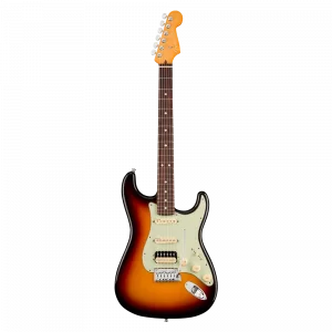 Fender American Ultra Stratocaster HSS Gülağacı Klavye Ultraburst Elektro Gitar