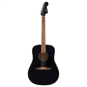Fender California Debut Redondo Dreadnought Ceviz Klavye Black Akustik Gitar
