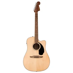 Fender California Standard Redondo Natural Elektro Akustik Gitar