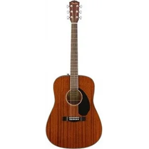 Fender CD-60S Dreadnought All Mahogany Ceviz Klavye Akustik Gitar