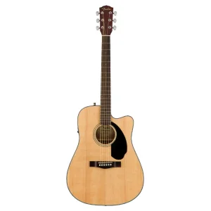 Fender CD-60SCE Ceviz Klavye NAT Elektro Akustik Gitar