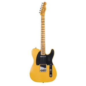Fender Custom Shop B2 1952 Telecaster Journeyman Relic Aged Nocaster Blonde Elektro Gitar