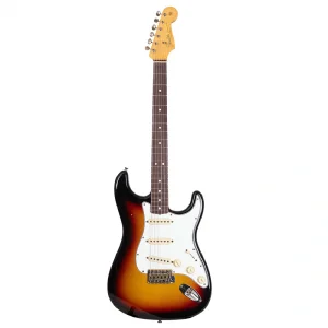 Fender Custom Shop Limited Edition L Series Fat 1964 Stratocaster Journeyman Relic 3 Ton Sunburst Elektro Gitar