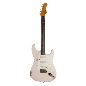 Fender Custom Shop Limited Edition Troposphere Stratocaster Heavy Relic Aged White Blonde Elektro Gitar