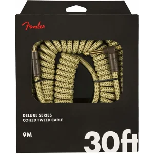 Fender Deluxe 9 Metre Tweed Coil Enstrüman Kablosu
