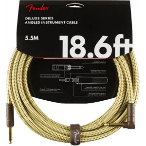 Fender Deluxe Düz/L Uç 5.5 Metre Tweed Kablo