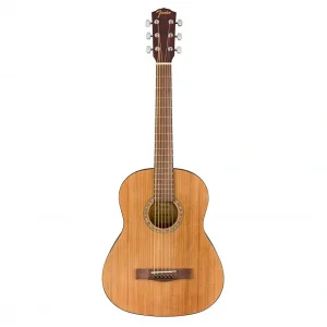 Fender FA-15 3/4 Dread Ceviz Klavye Natural Çanta Dahil Akustik Gitar