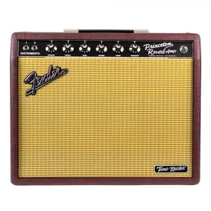 Fender Limited Edition Tone Master Princeton Reverb Wine Elektro Gitar Amfisi