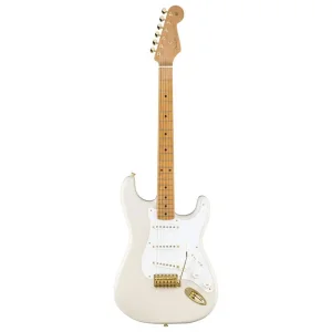 Fender Limited Edition Vintera II 50s Stratocaster Roasted Akçaağaç Sap Gold Hardware White Blonde Elektro Gitar