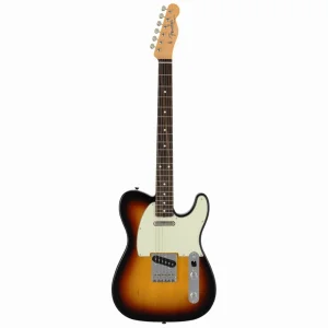 Fender Made in Japan Traditional 60s Telecaster Gülağacı Klavye 3 Ton Sunburst w/Bag Elektro Gitar