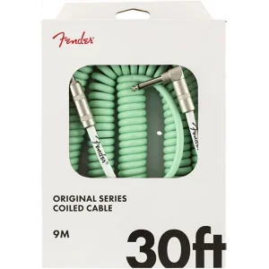Fender Original Coil Cable Düz/L Uç 9 Metre Surf Green Kablo