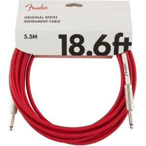 Fender Original Instrument Cable Fiesta Red 5.5 Metre Kablo