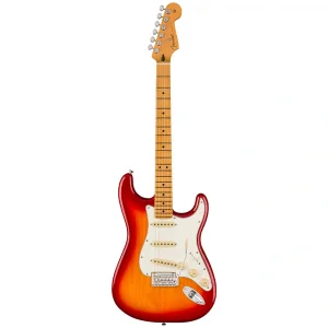 Fender Player II Stratocaster Chambered Ash Gövde Akçaağaç Klavye Aged Cherry Burst Elektro Gitar
