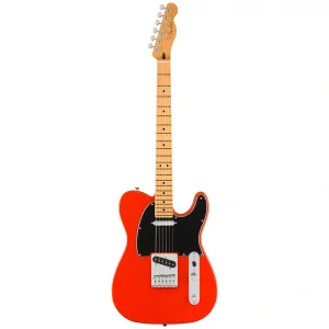 Fender Player II Telecaster Akçaağaç Klavye Coral Red Elektro Gitar