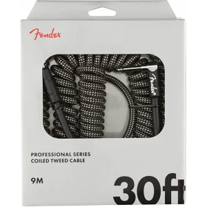 Fender Professional Coil Cable  30  Gray Tweed