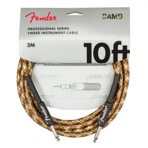 Fender Professional Series Cable Straight/Straight 10 Desert Camo Kablo