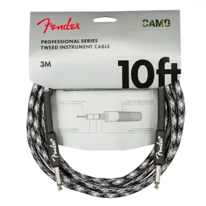 Fender Professional Series Cable Straight/Straight 10 Winter Camo Kablo