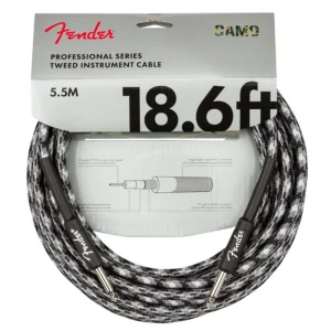 Fender Professional Series Cable Straight/Straight 18.6 Winter Camo Kablo