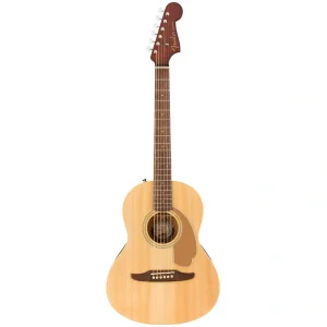 Fender Sonoran Mini Ceviz Klavye Natural Akustik Gitar(GigBag Dahil)