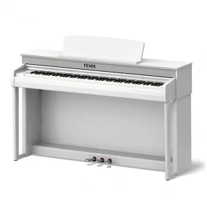 Fenix DPS-85WH Bluetooth Dijital Piyano, Beyaz renkli