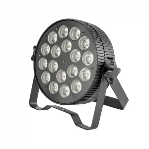 Flash Lighting SLIM PAR Spot 18x12W RGBWAUV 6in1 Led (F7100345)