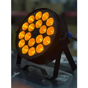 Flash Lighting SLIM PAR Spot 18x12W RGBWAUV 6in1 Led (F7100345)