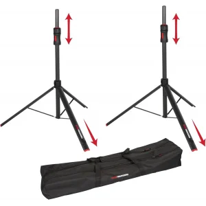 Gator GFW-ID-SPKRSET Premium ID Seri, Pistonlu PRO Kabin Standı 2li Set