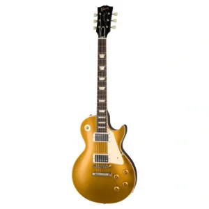 Gibson Custom 1957 Les Paul Goldtop Darkback Reissue VOS Elektro Gitar (Double Gold)