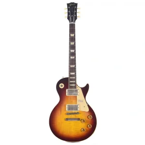 Gibson Custom 1958 Les Paul Standard Reissue VOS Elektro Gitar (Bourbon Burst)