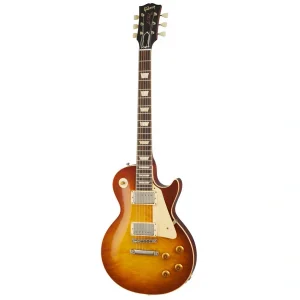 Gibson Custom 1959 Les Paul Standard Reissue VOS Elektro Gitar (Iced Tea Burst)